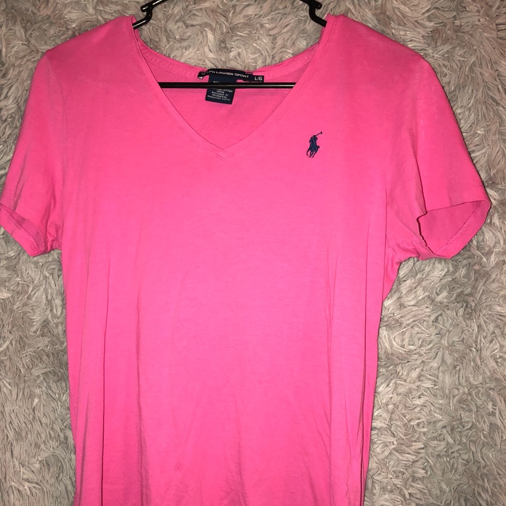 Pink Raulph Lauren polo